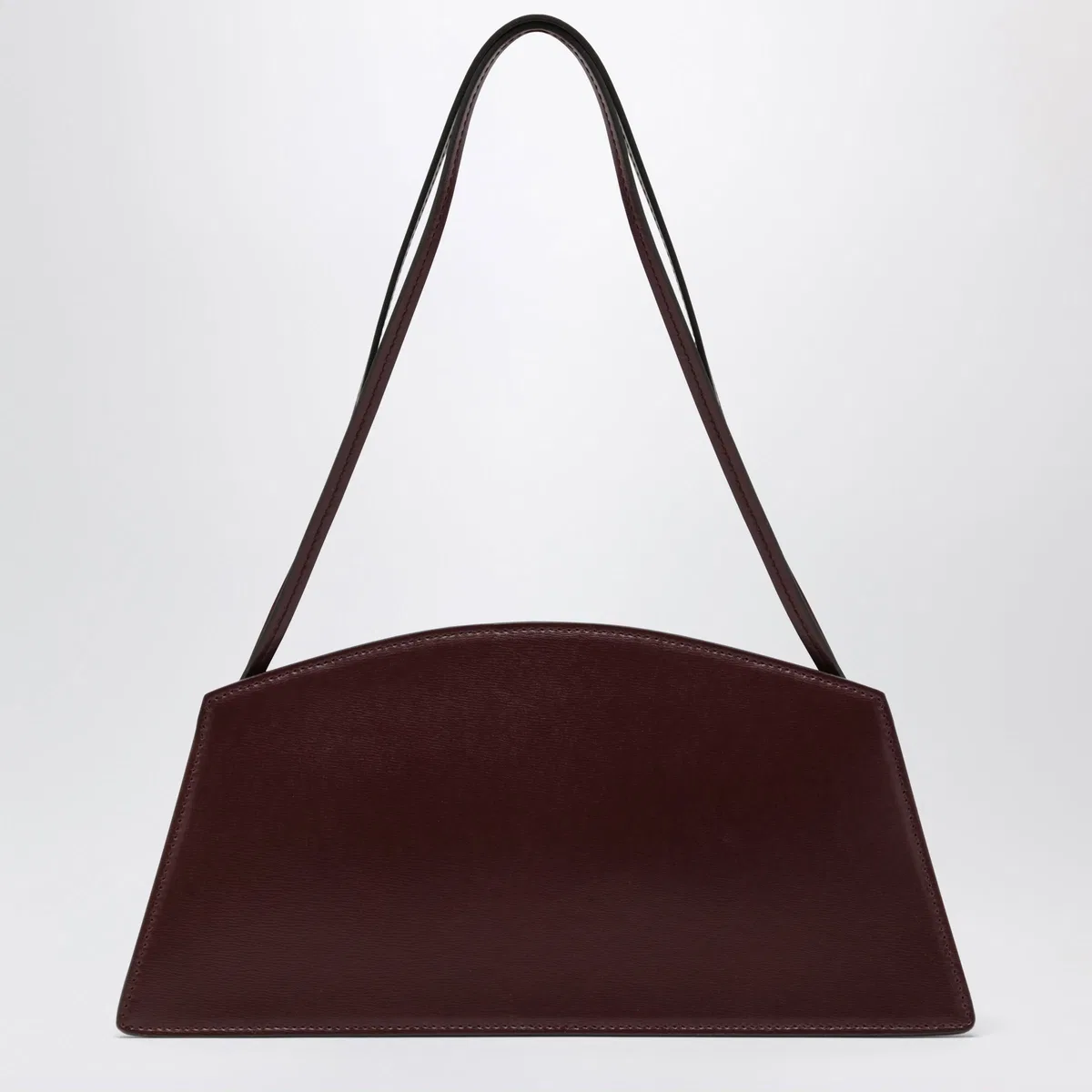 Noesi Jade Plum-Colored Bag In Smooth Leather