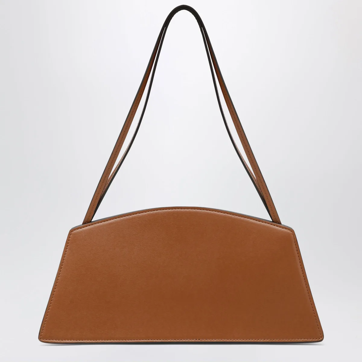 Noesi Jade Siena Brown Bag In Smooth Leather