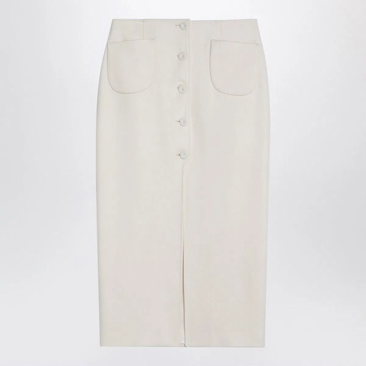 Margaux lönnberg Margaux Lonnberg White Jagger Midi Skirt
