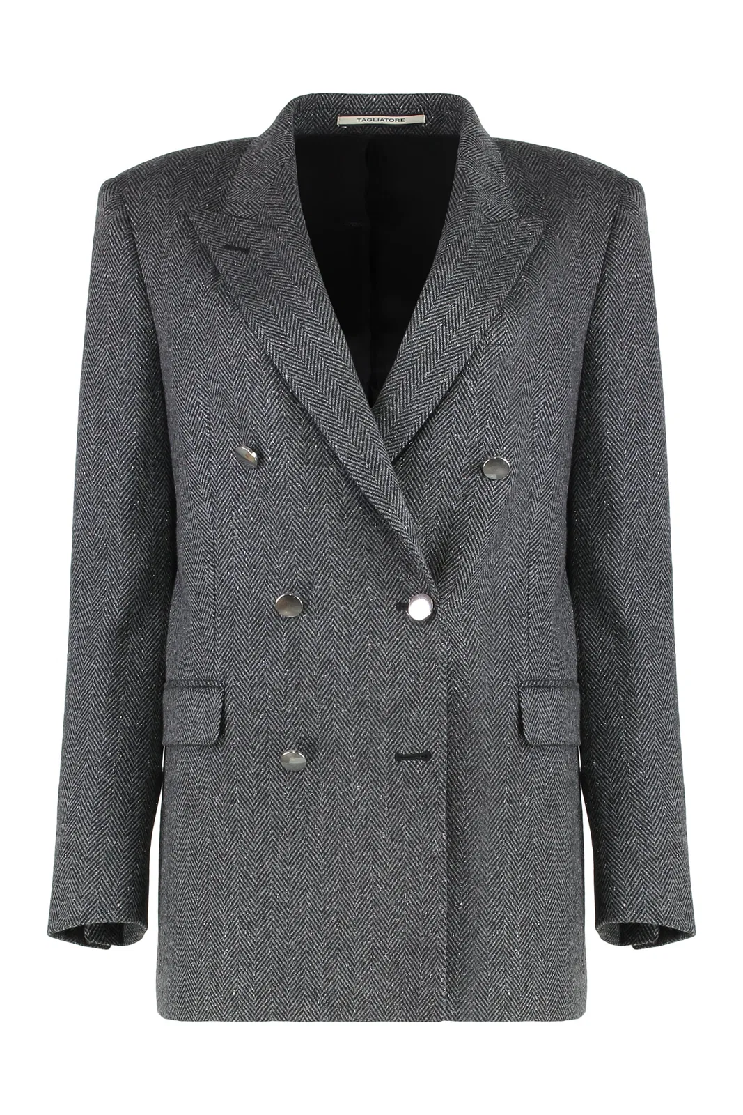 0205 Tagliatore Double-Breasted Jacket J-Jasmine In Wool