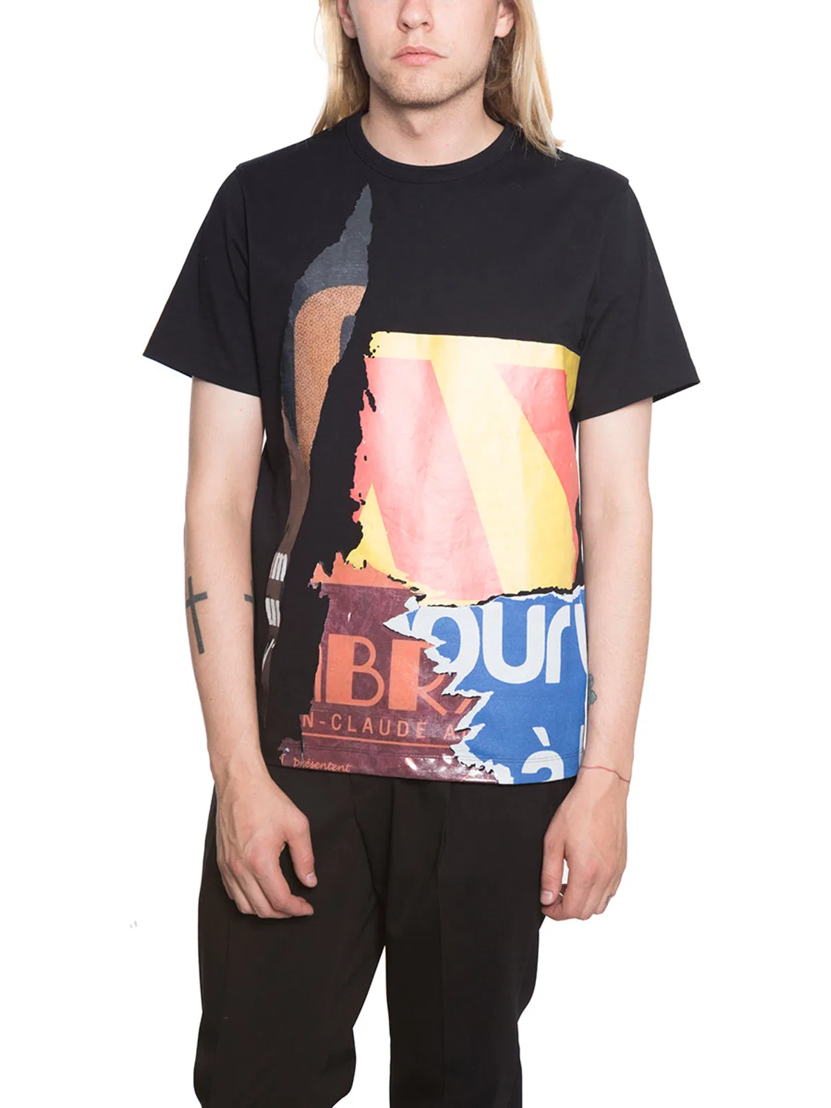 Juun J Printed T-Shirt With Embroidery