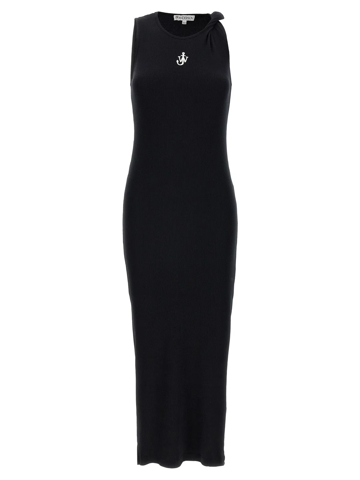 JW Anderson J.w.anderson Logo Ribbed Dress