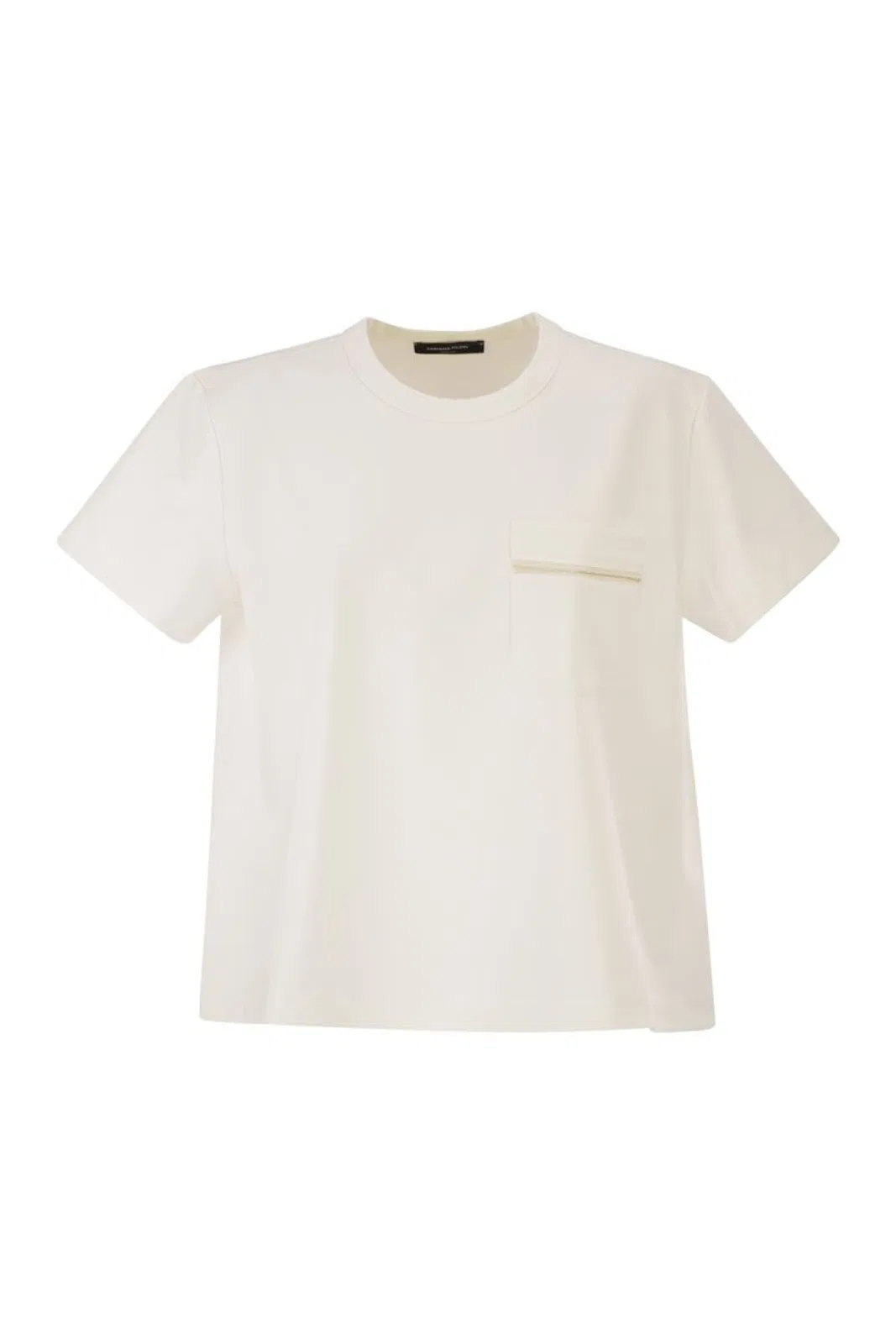 Fabiana Filippi Oversized T-Shirt In Milan Jersey With P