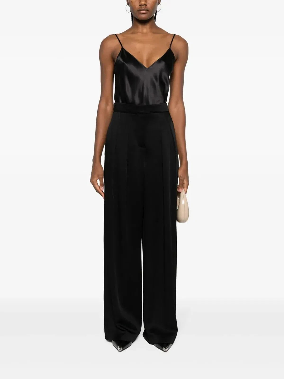 Joseph "Clea Top" Blouse Silk Satin