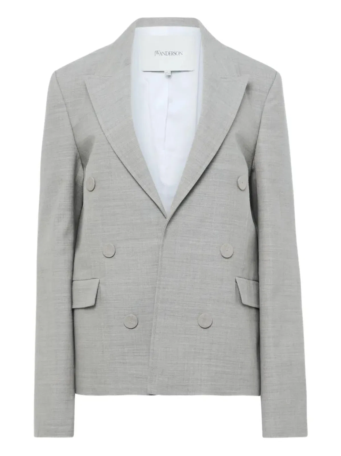JW Anderson Wool Blazer With Double-Breasted Design