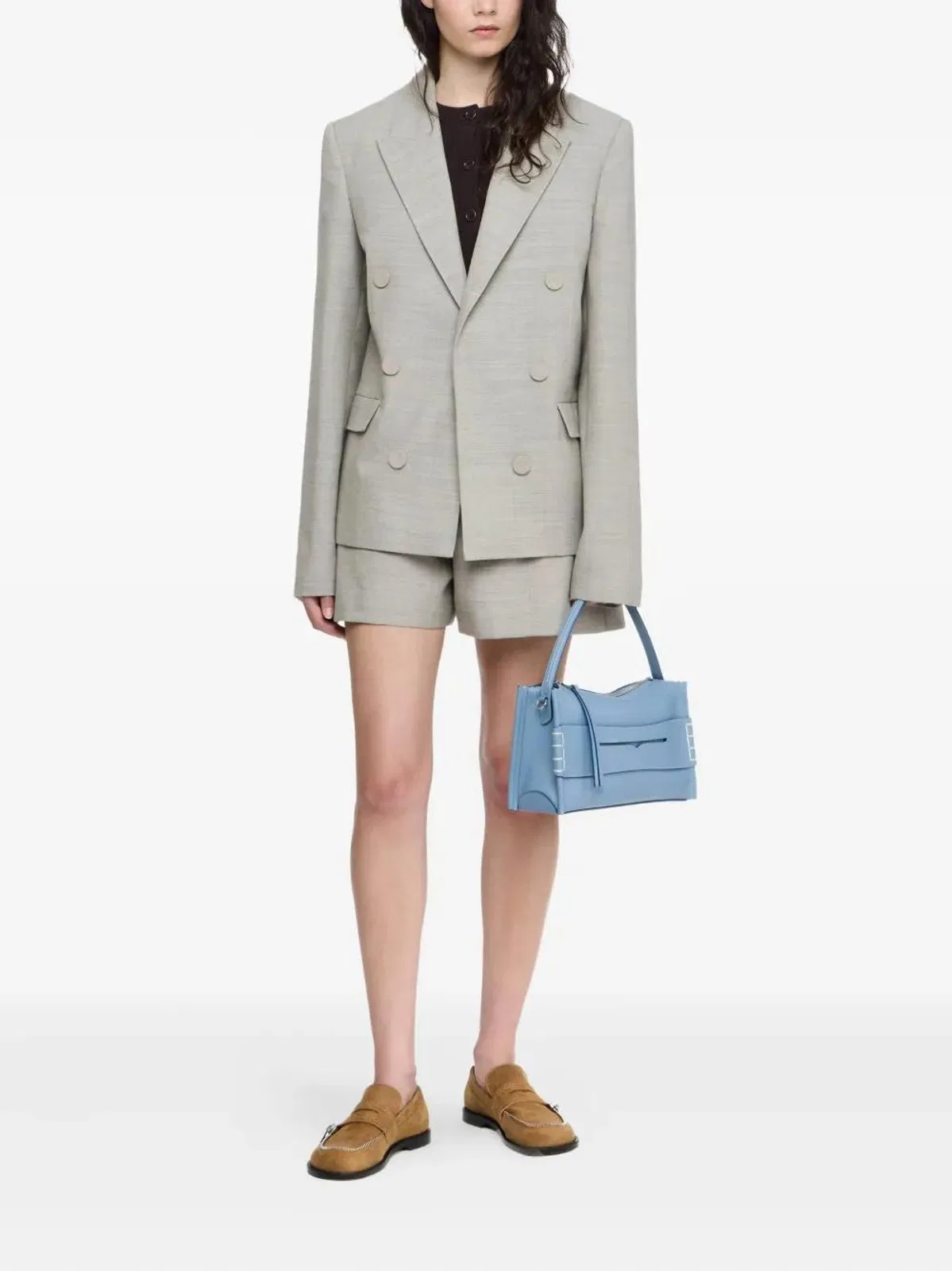 JW Anderson Wool Blazer With Double-Breasted Design