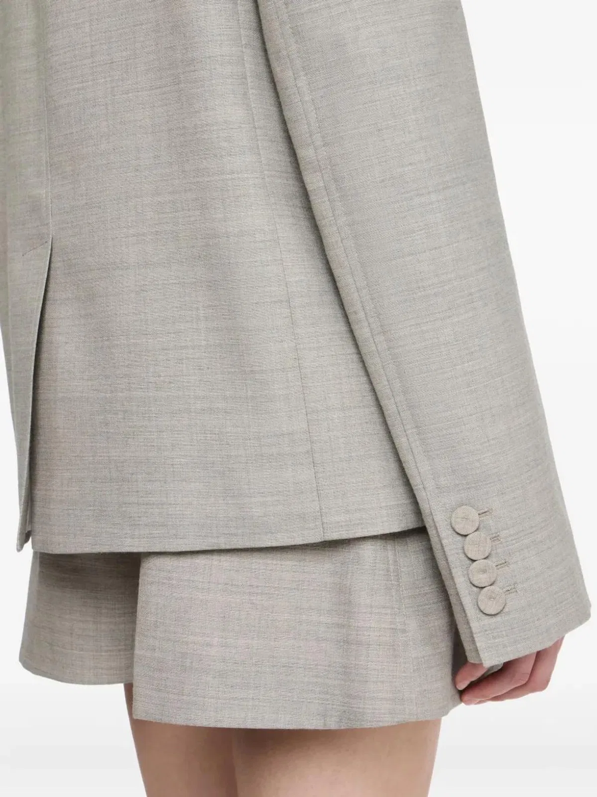 JW Anderson Wool Blazer With Double-Breasted Design