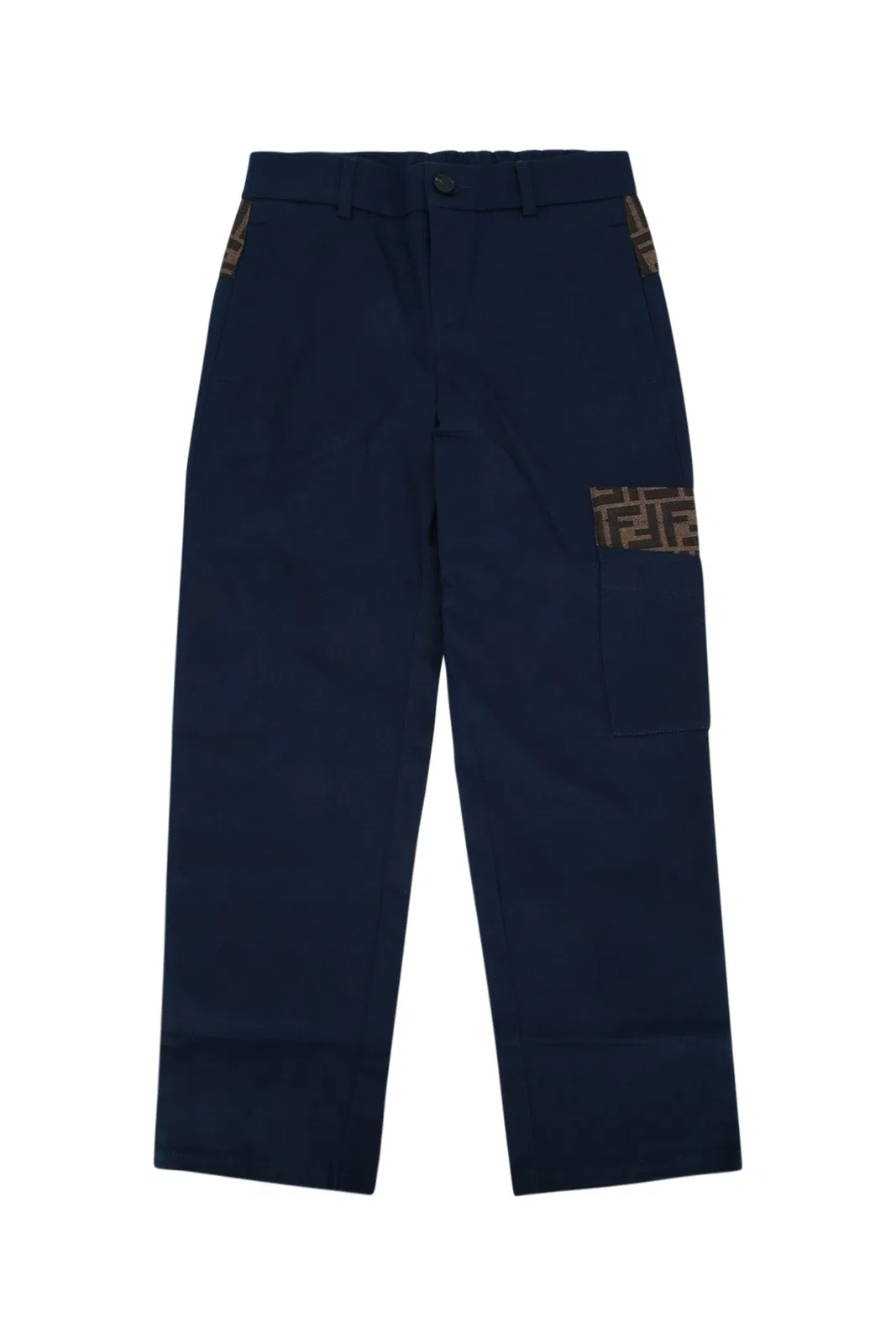 Fendi Kids Pantalone Eavy Gabardine