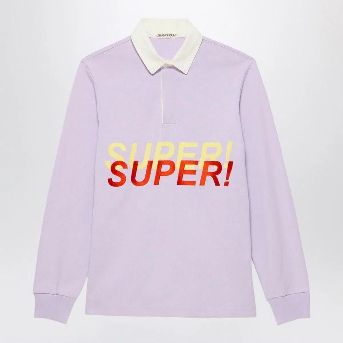JW Anderson Lilac Super Super Polo Shirt