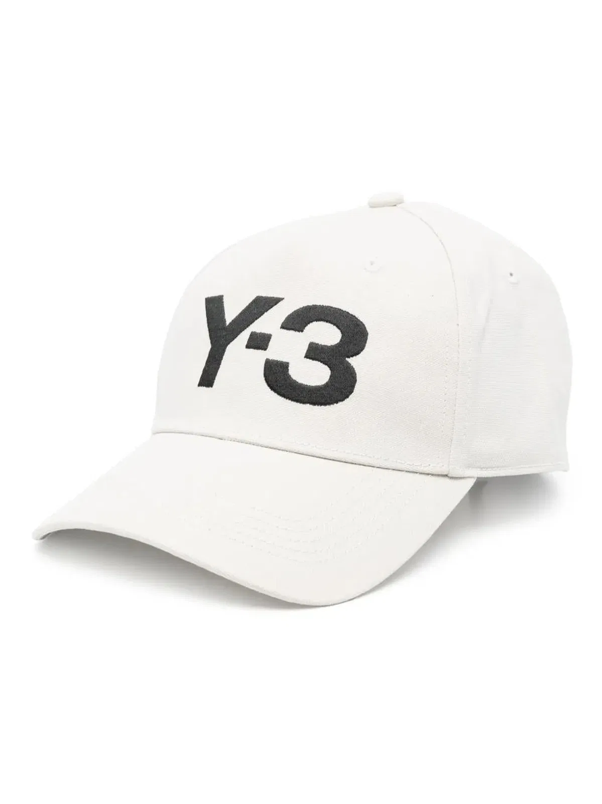 Y-3 Talc Cotton Logo Cap