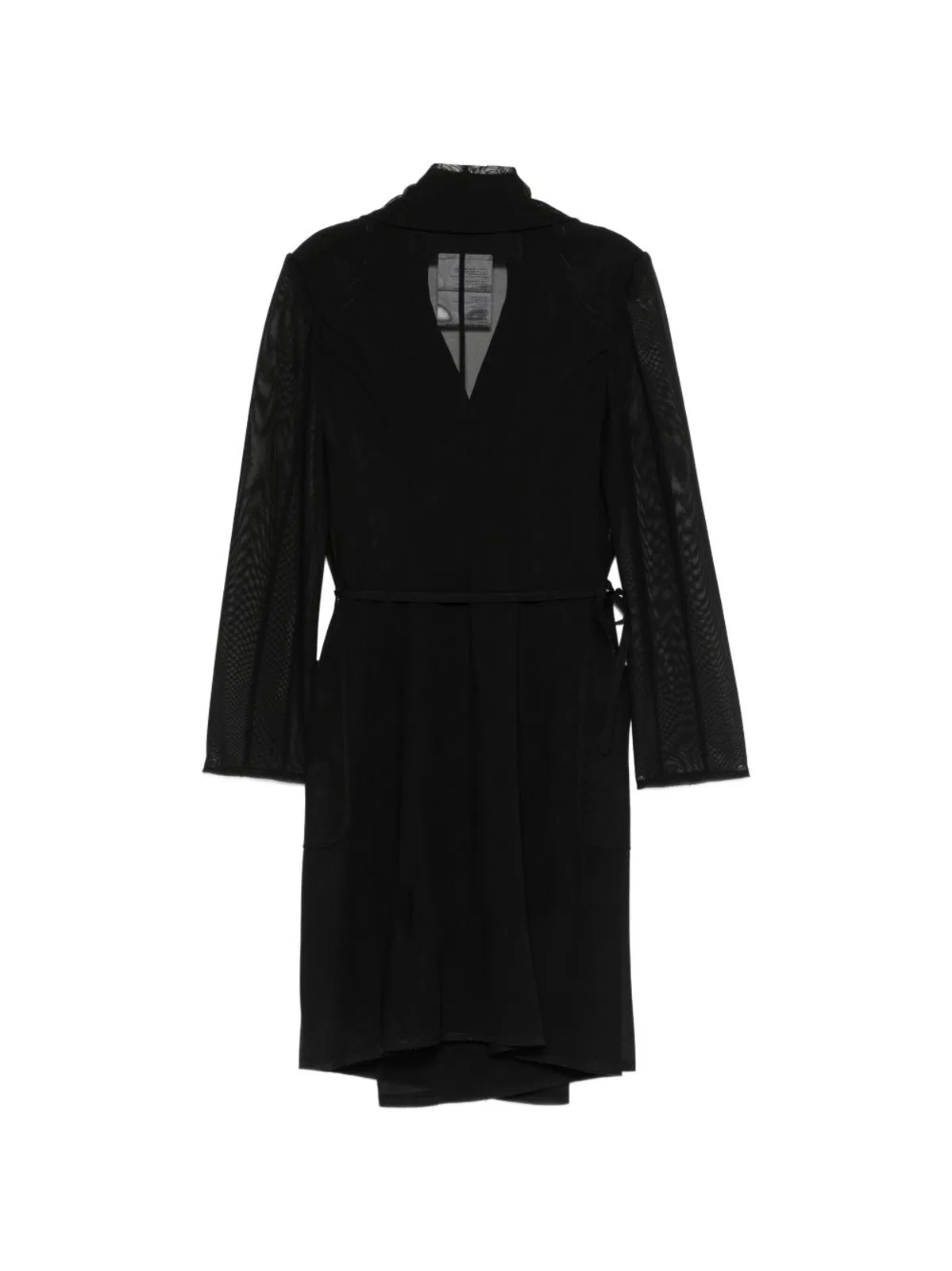Junya Watanabe Wrap Tie Mesh Lapels