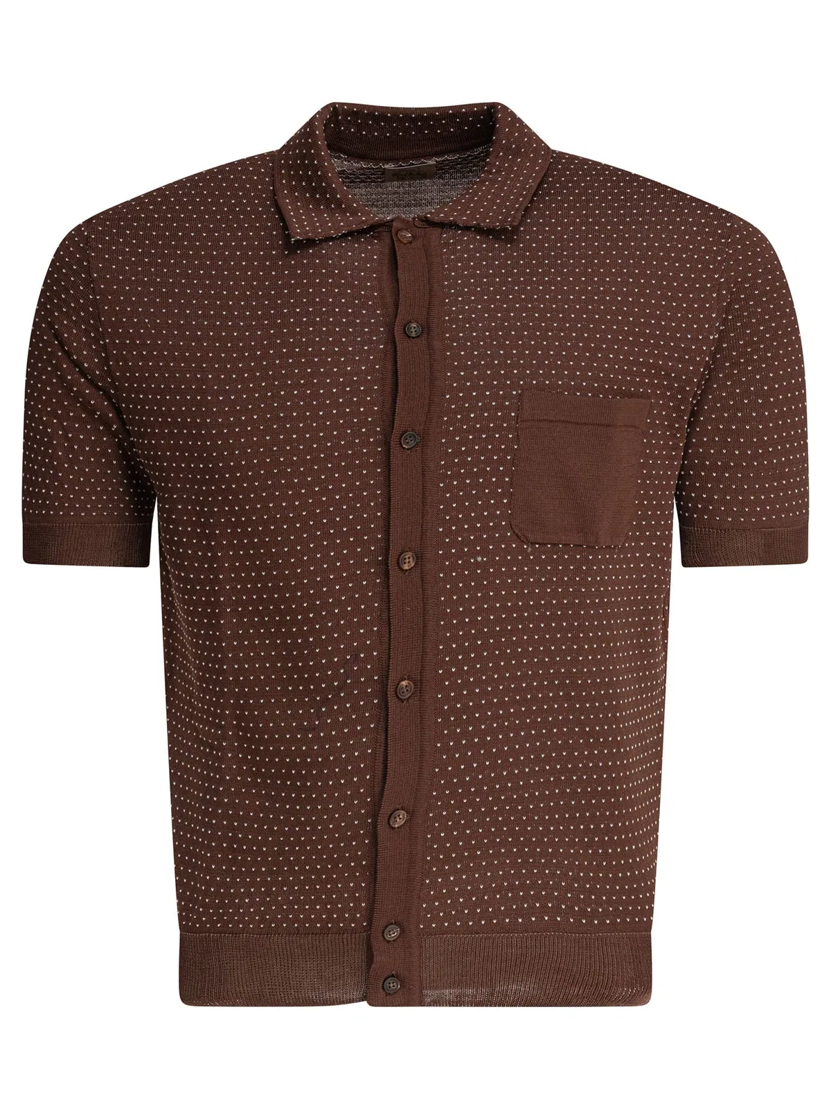 Rakki' Rakki Cotton Brown Shirt