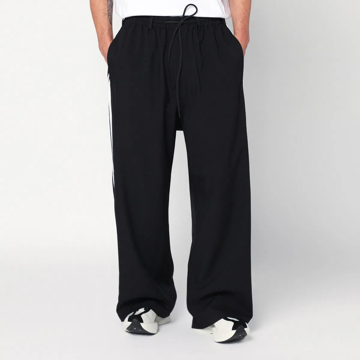 Adidas Y-3 3-Stripes Black Pants