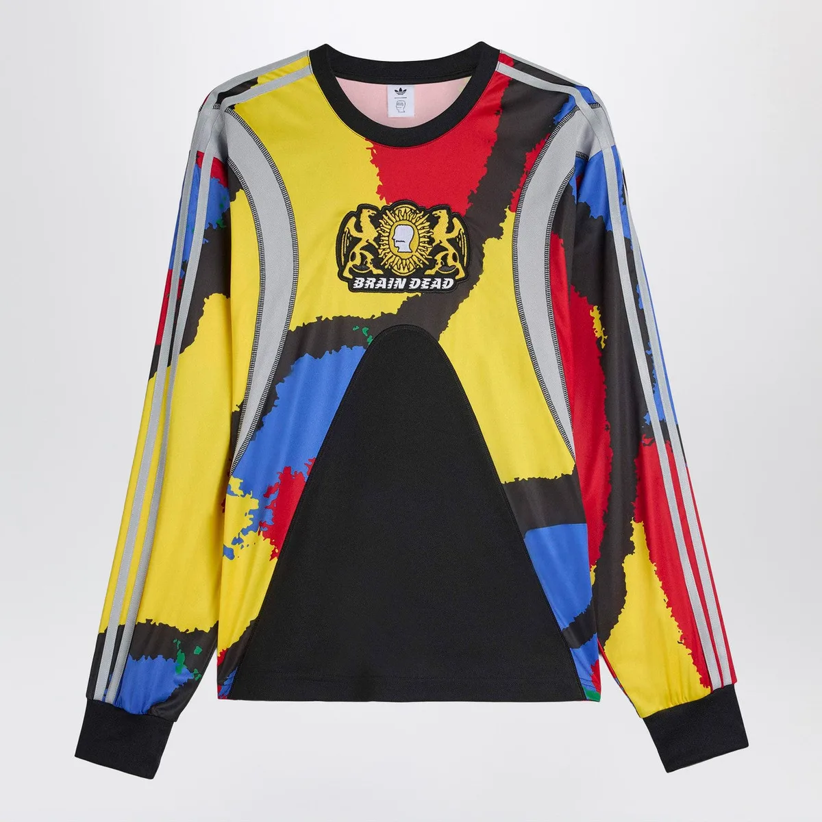Adidas x Brain Dead Black/Eqt Yellow Jersey With Logo Patch