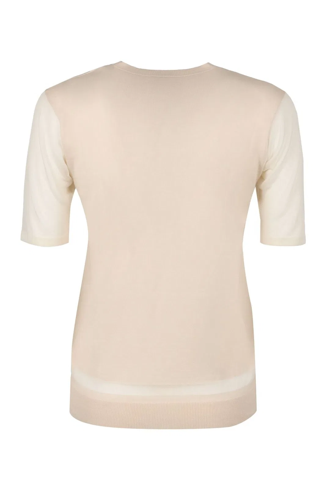 Agnona Knitted Wool-Blend Top