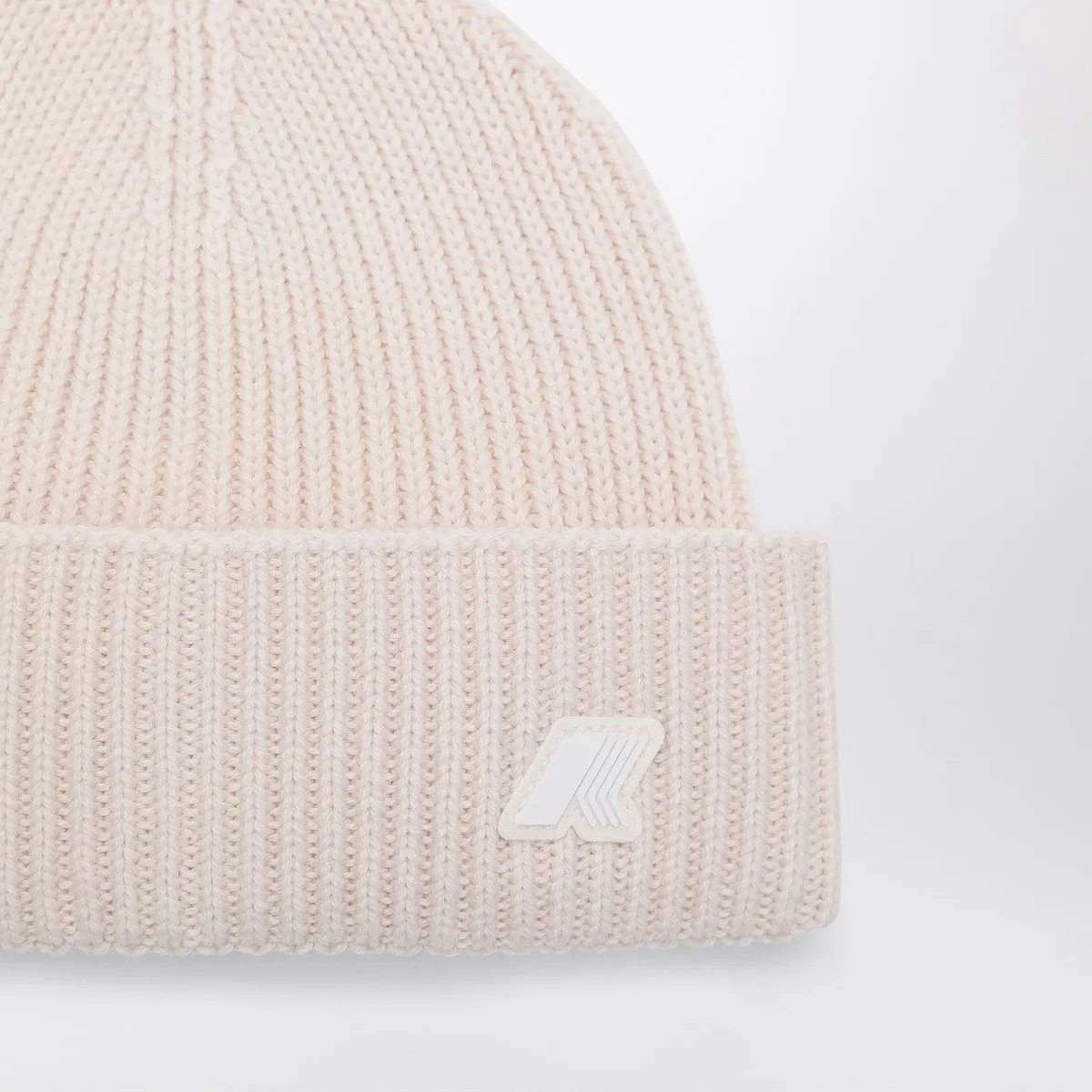 K-Way Brice Beanie In Gardenia White Melange