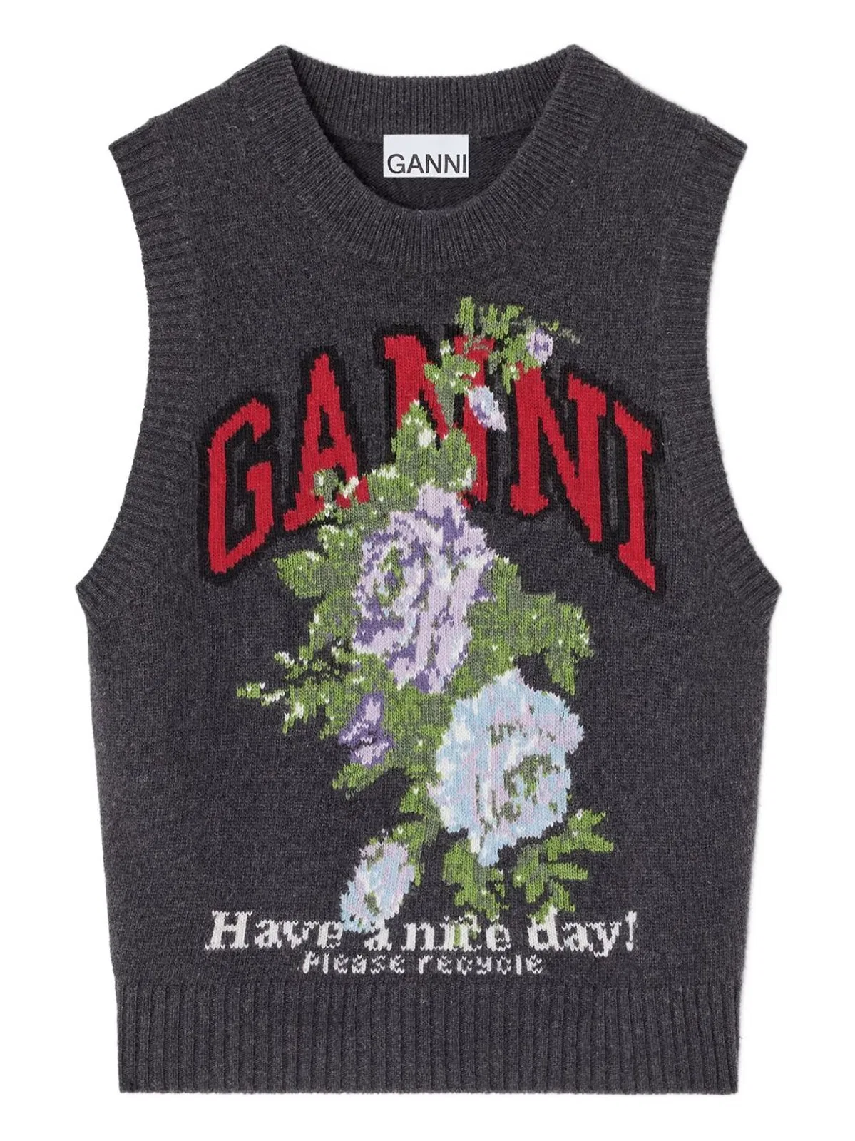 Ganni Rose Vest