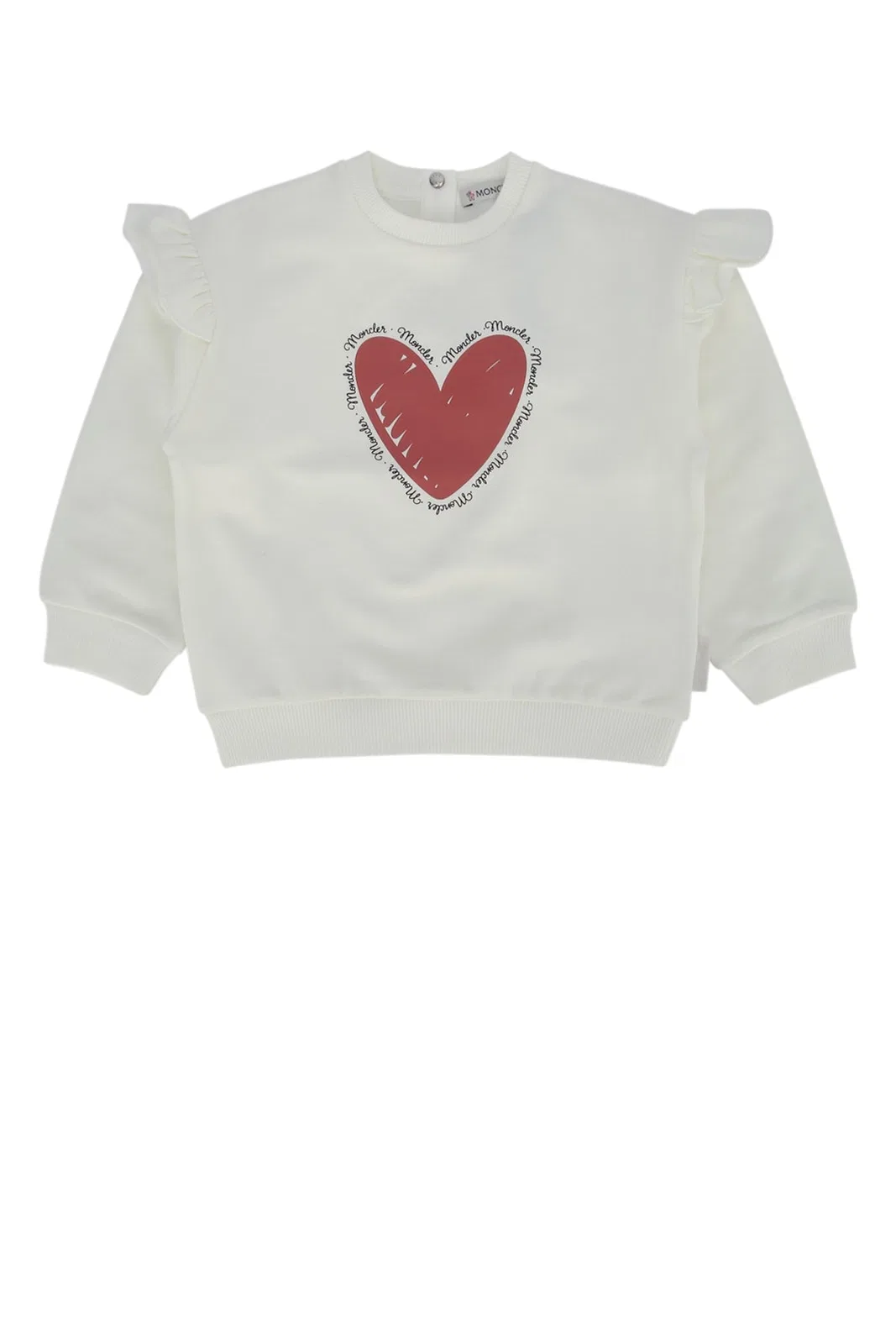Moncler Kids Hoodie Sweatshirt With Logo.
