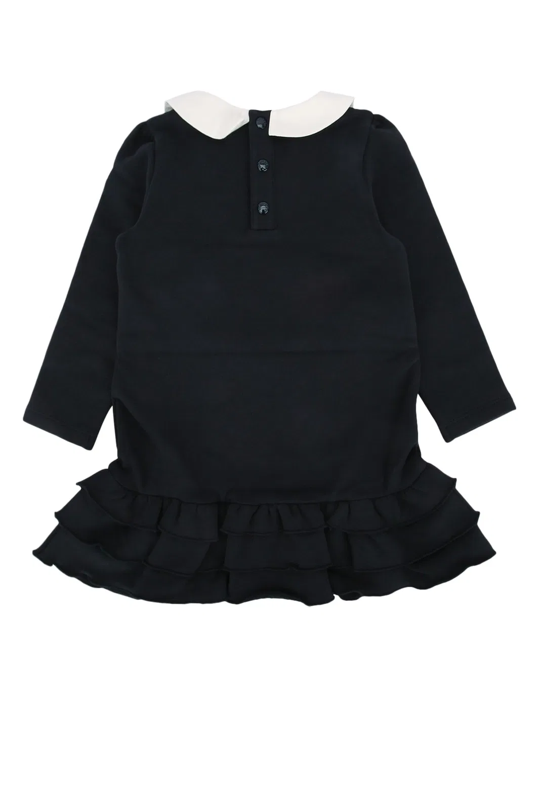 Moncler Kids Moncler Piquรฉ Cotton Dress