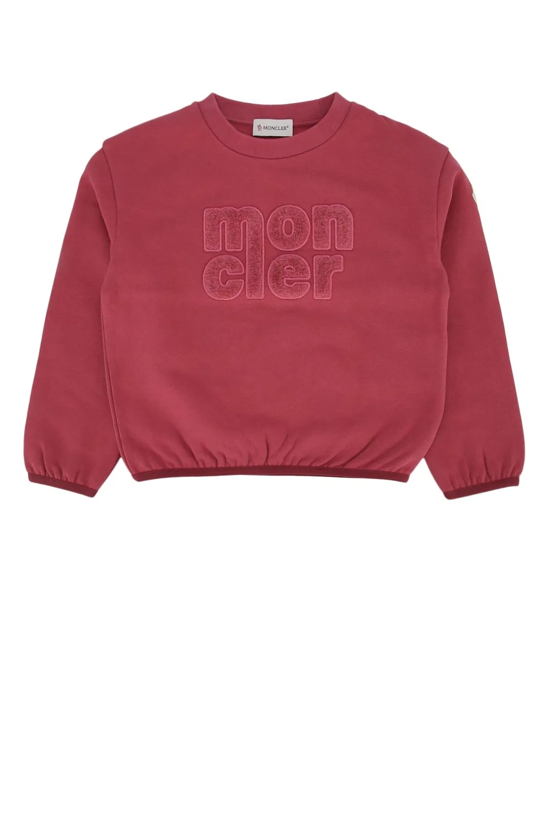 Moncler Kids Cotton Hoodie Sweatshirt.