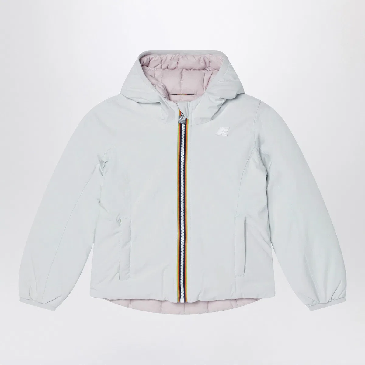 K-Way Reversible Lily Thermo Jacket In Gardeni