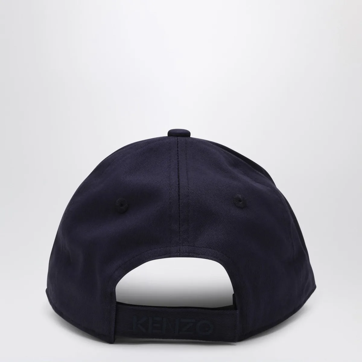 Kenzo Navy Blue Baseball Cap With Logo