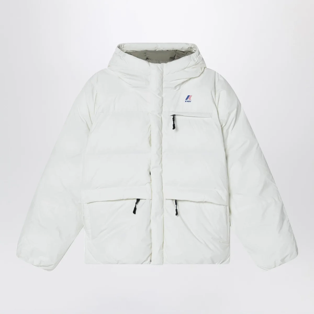 K-Way Le Vrai 4.0 Aurale Jacket In White