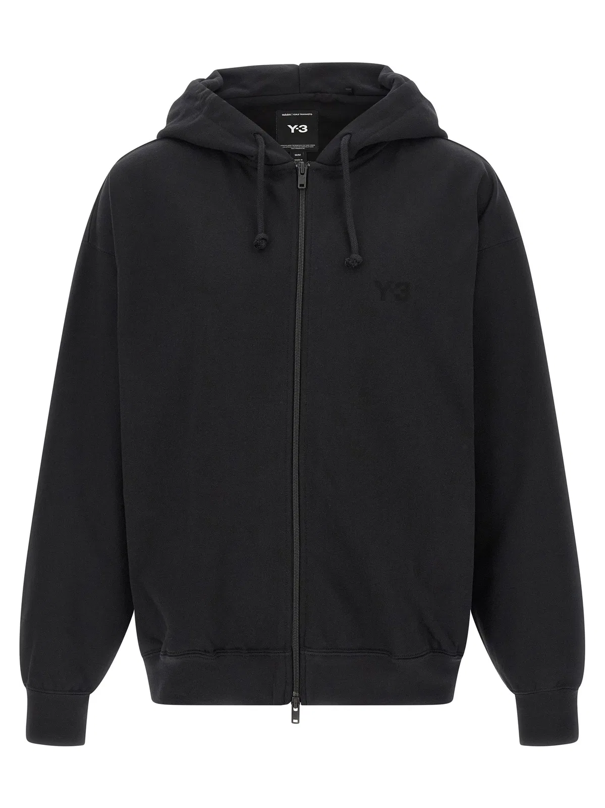 Y-3 'Y-3 Brushed Terry Zip' Hoodie