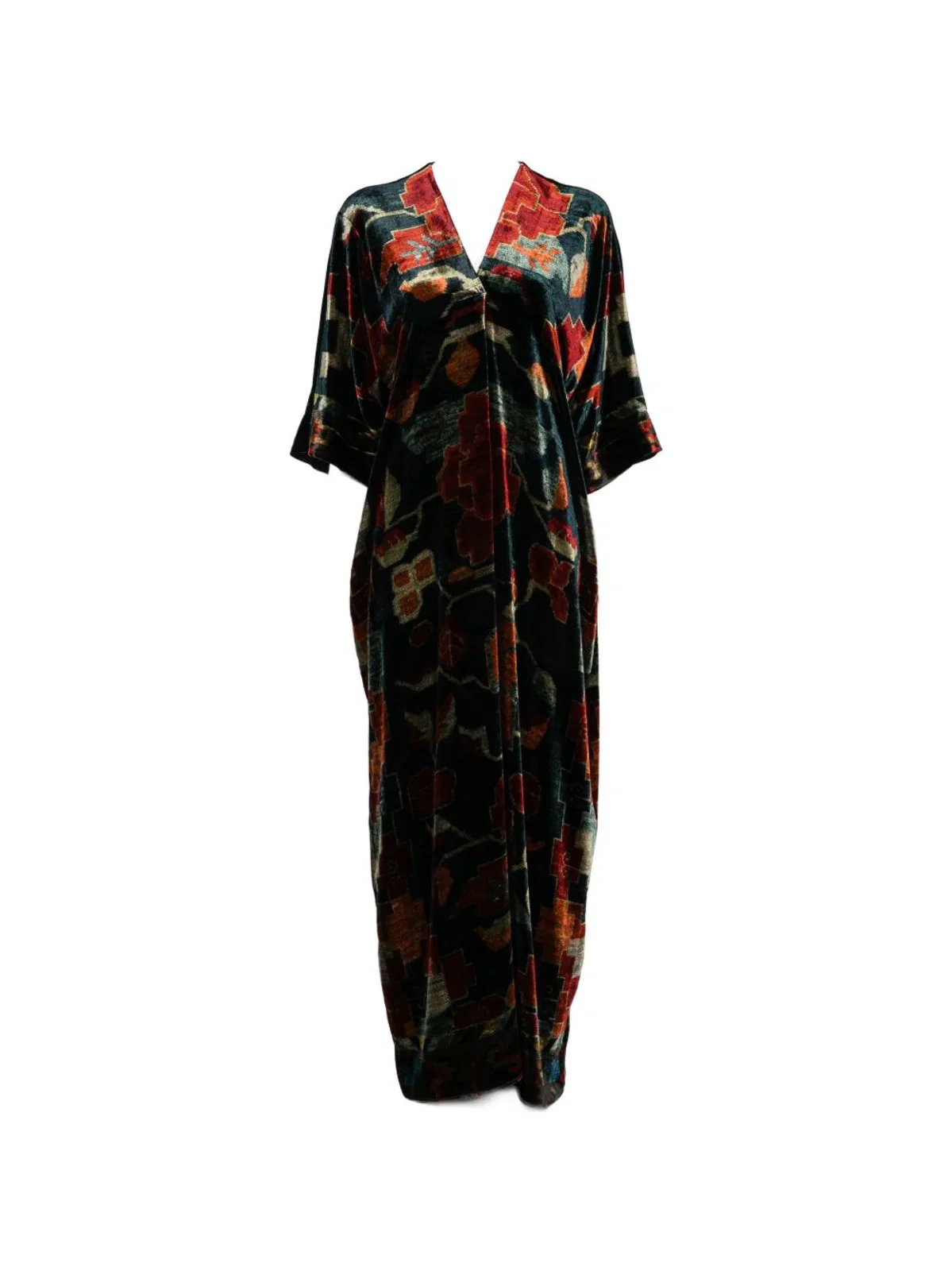 Pierre Louis Mascia Printed Long Dress