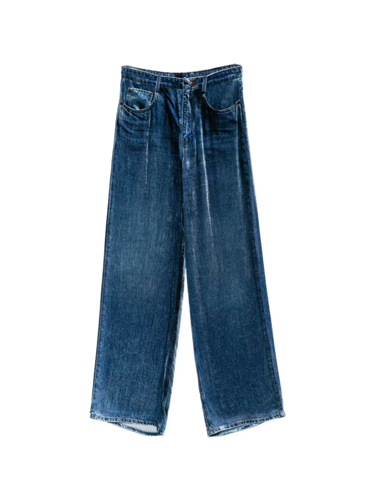 Pierre Louis Mascia Velvet Five-Pocket Jeans