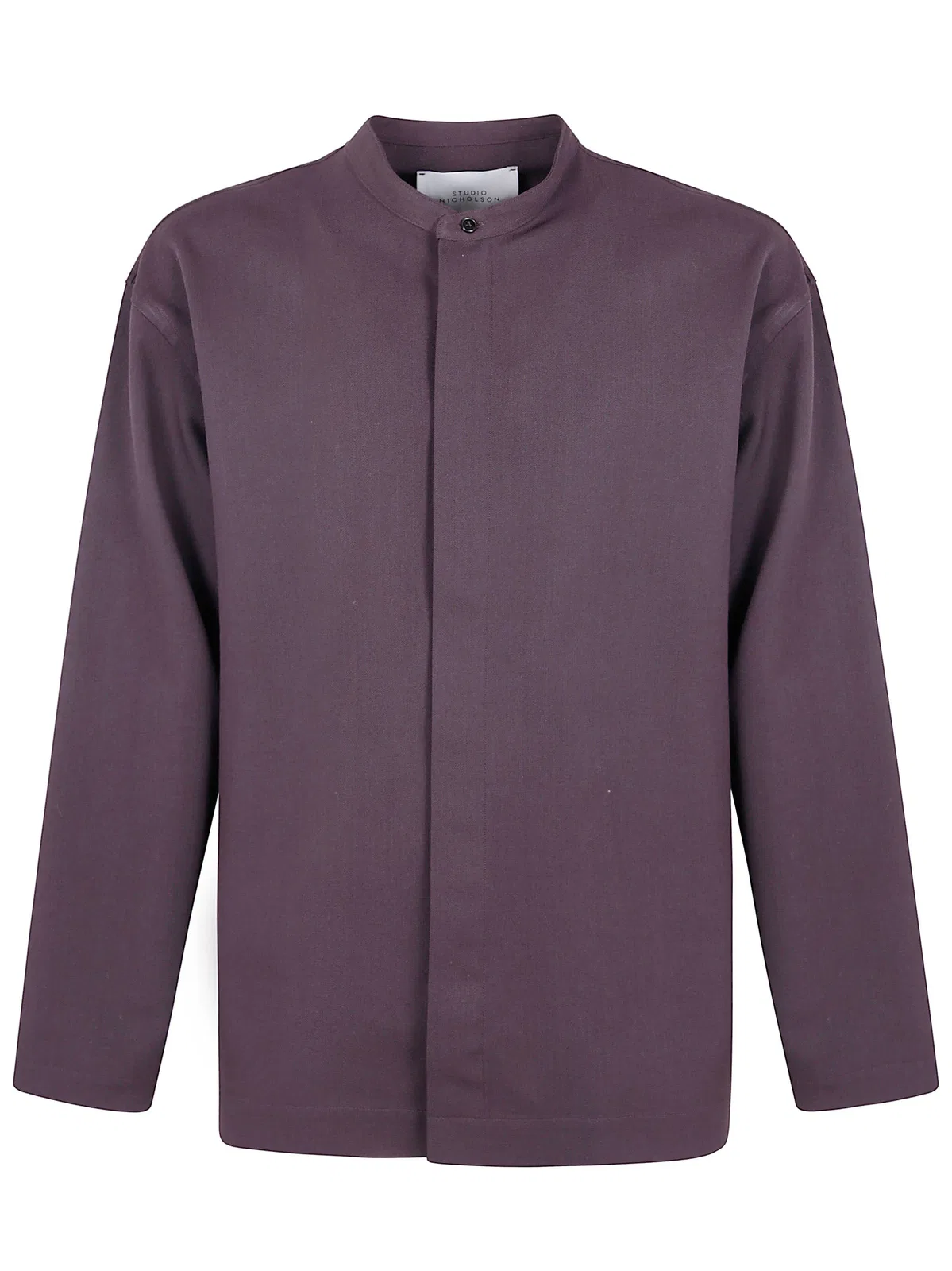 Studio nicholson "Karst" Grandad Collar Shirt