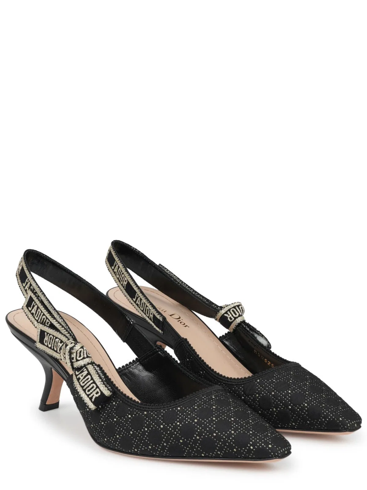 Dior Multicolour Lambskin Metal Fiber Polyami