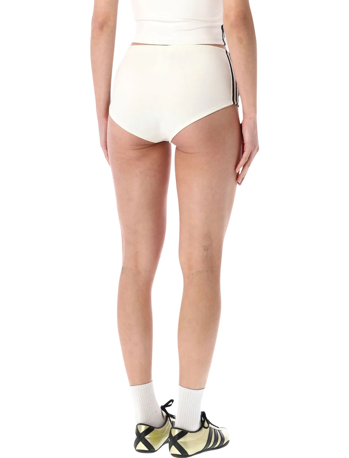 Adidas Originals White Sport Tight Shorts