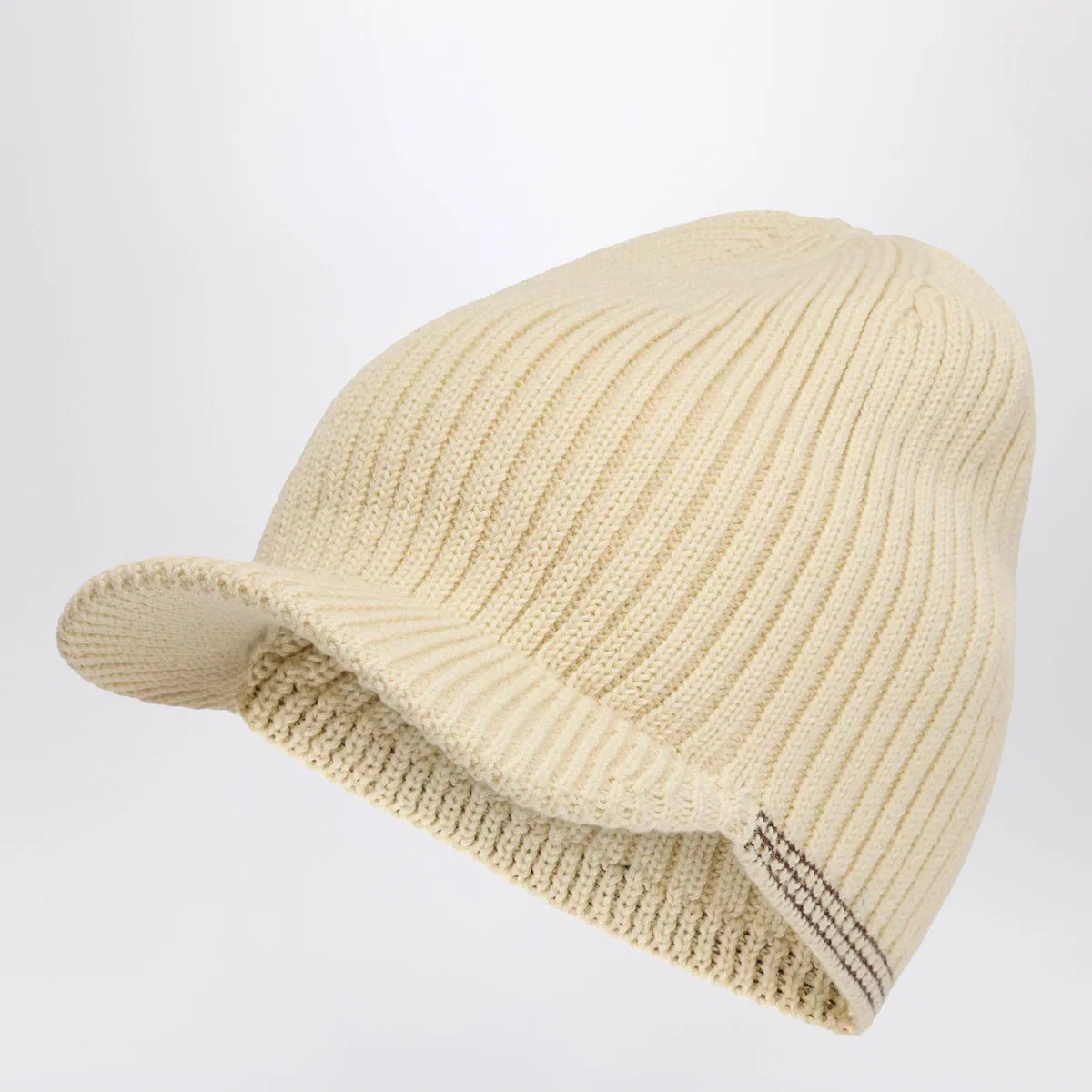 adidas by Wales Bonner Y-3 Cream Wool Visor Cap