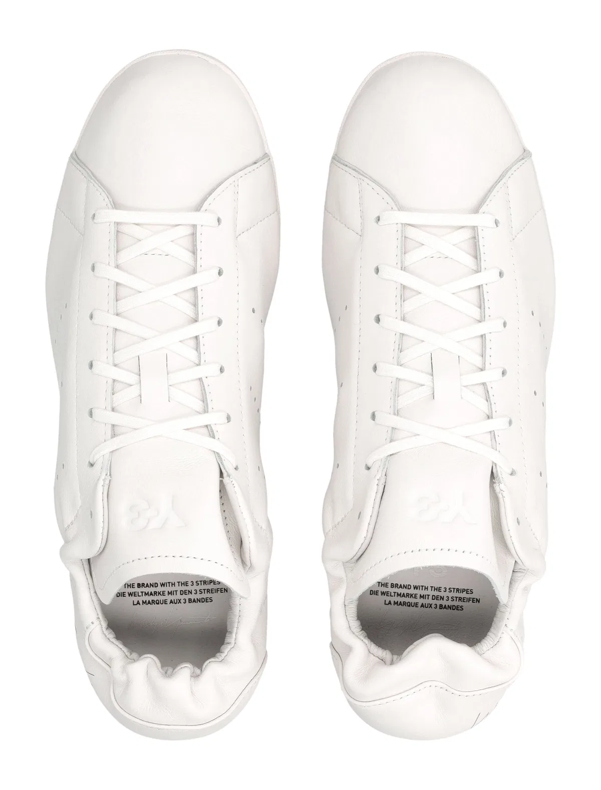 Y-3 Stan Smith Lo Pro White Leather Sneakers