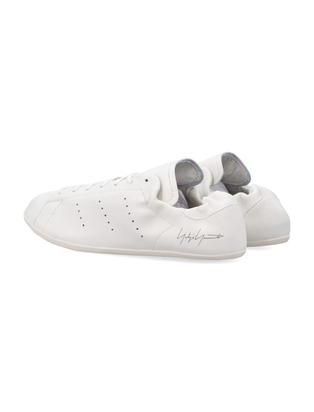 Y-3 Stan Smith Lo Pro White Leather Sneakers