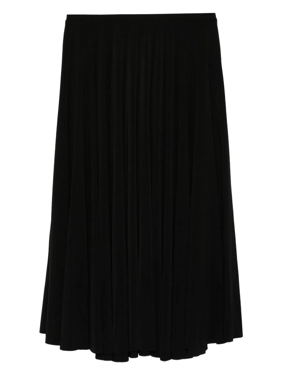 Norma Kamali Pleated Midi Skirt