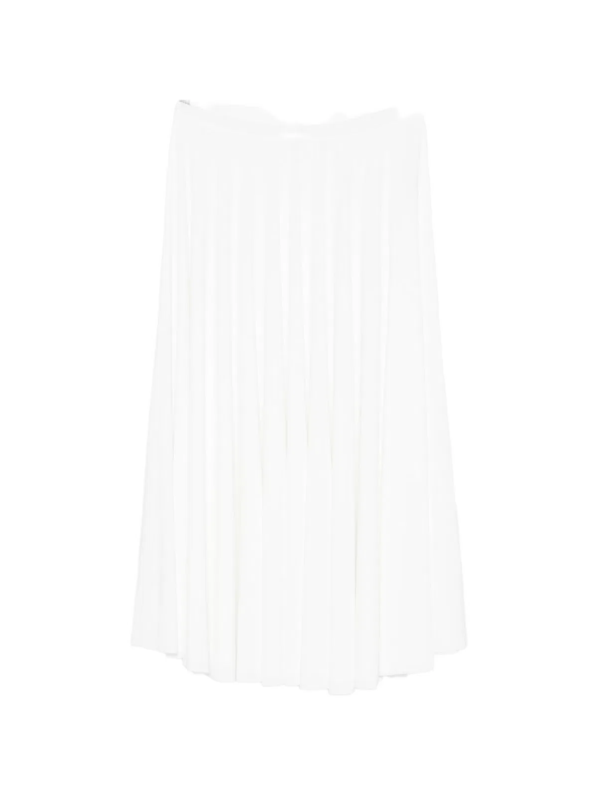 Norma Kamali Flared Midi Skirt