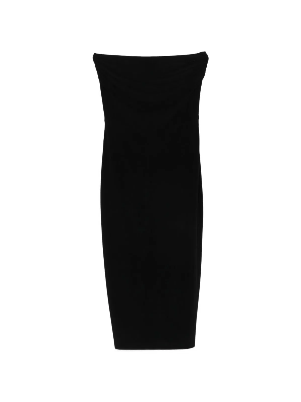 Norma Kamali Strapless Midi Dress