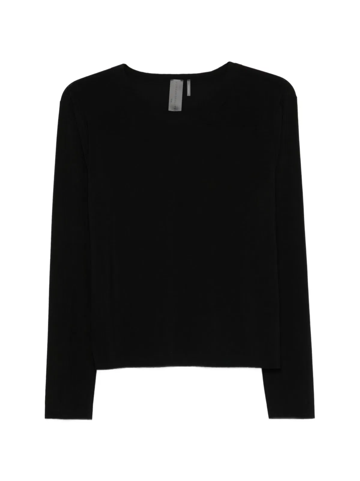 Norma Kamali Black Polyester-Elastane Top