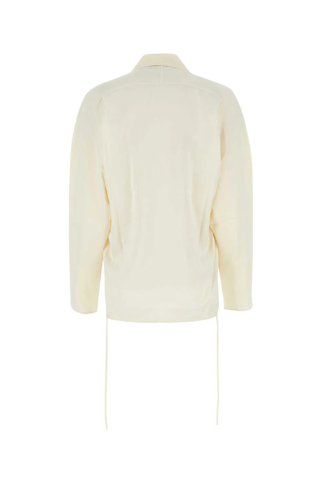 Kiko Kostadinov Ivory Satin Shirt