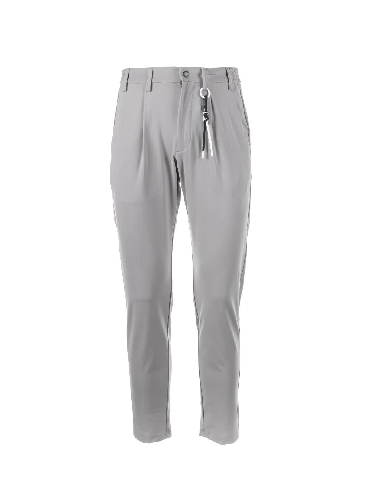 People Of Shibuya Gray Trousers With Elastic