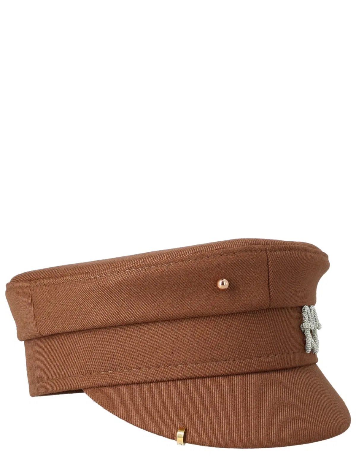 Ruslan Baginskiy Brown Cotton-Acrylic Hat