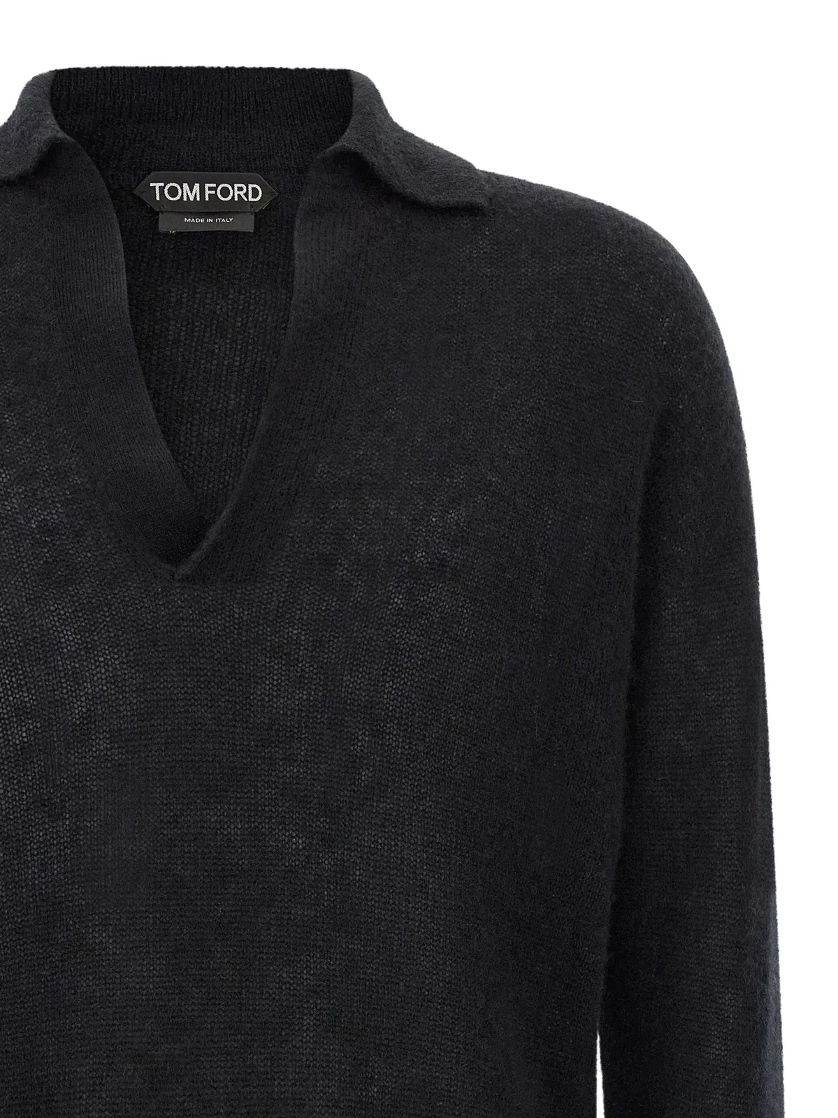 Tom Ford Cashmere And Silk Polo Shirt