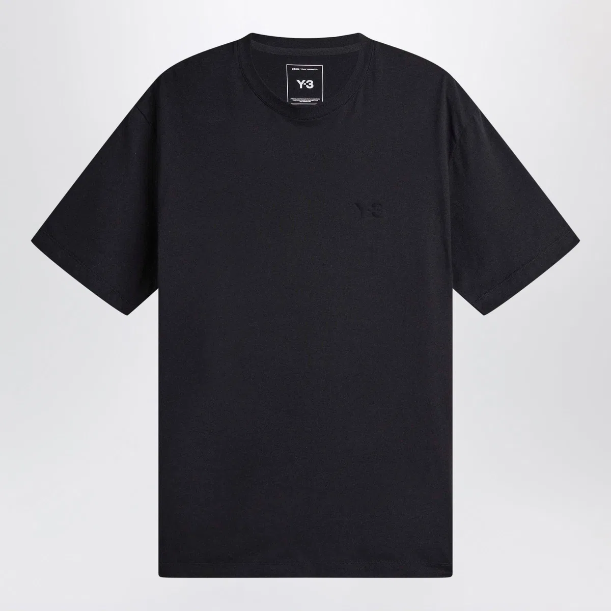 Adidas Y-3 Black T-Shirt With Logo