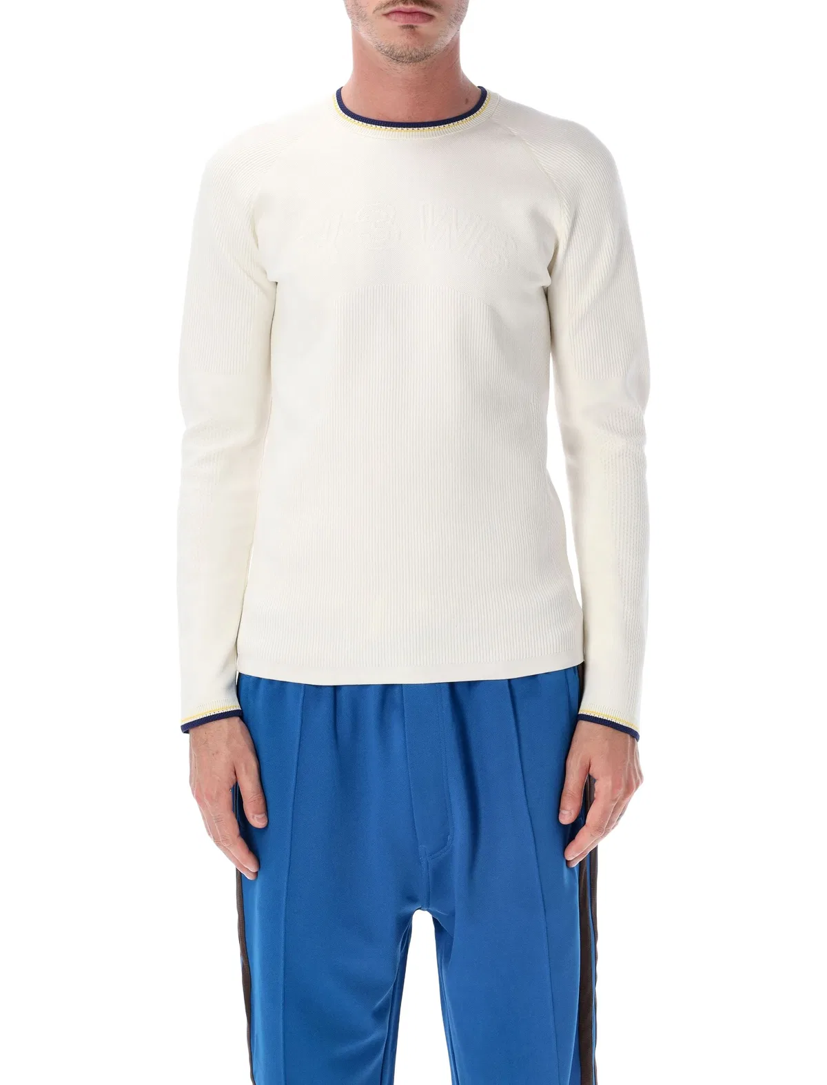 Adidas x Wales Bonner Adidas Wb Y-3 Jacquard Logo Knit Sweater