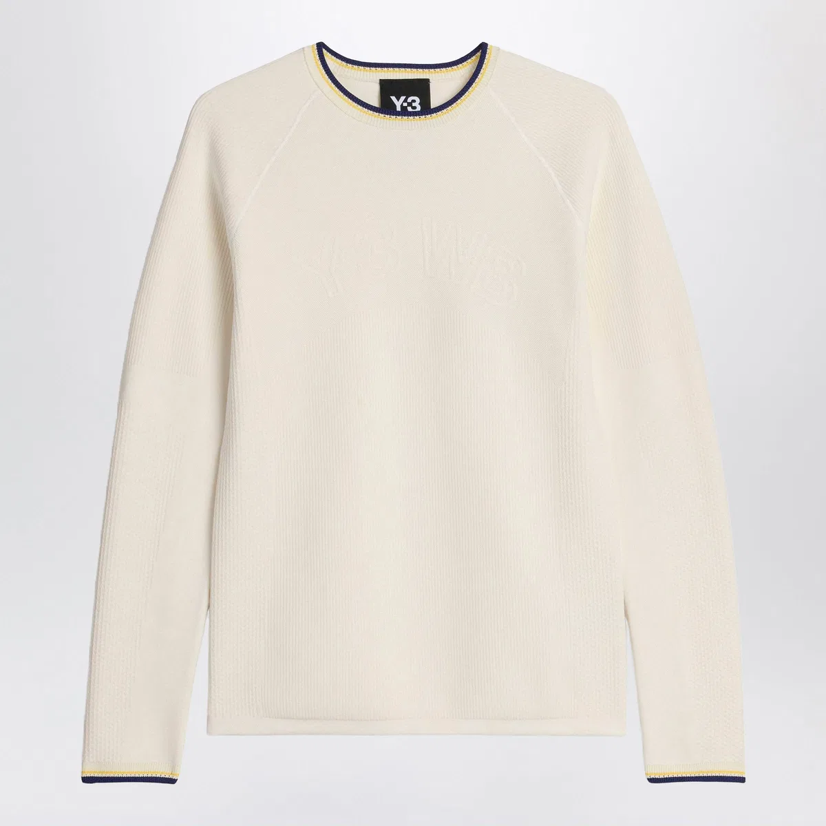 adidas by Wales Bonner Y-3 Cream Nylon-Blend Sweater