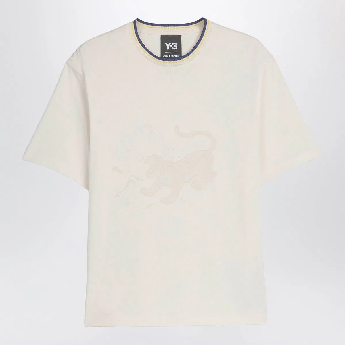Adidas x Wales Bonner Ivory Cotton Jersey Tshirt