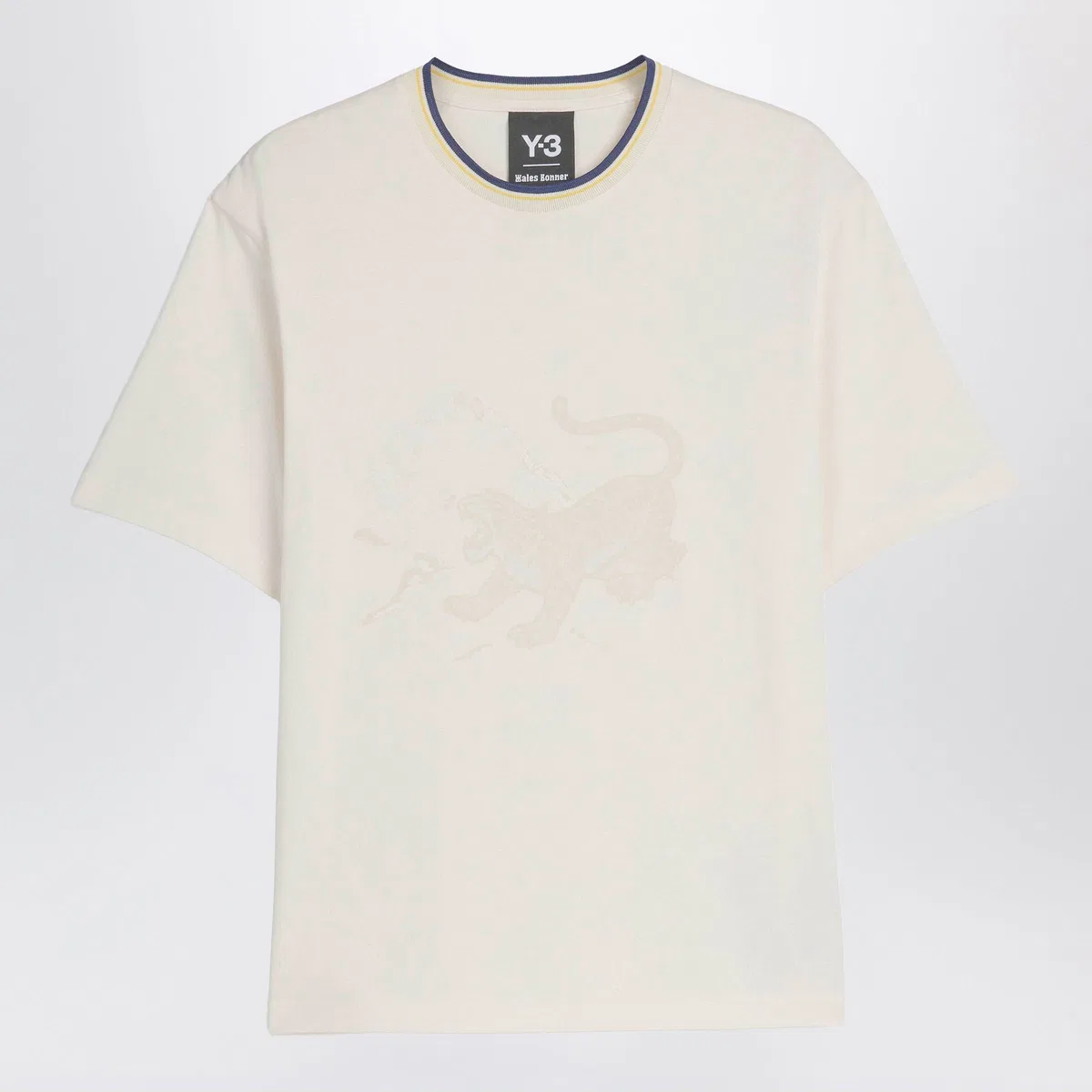 adidas by Wales Bonner Y-3 Ivory Cotton Jersey T-Shirt