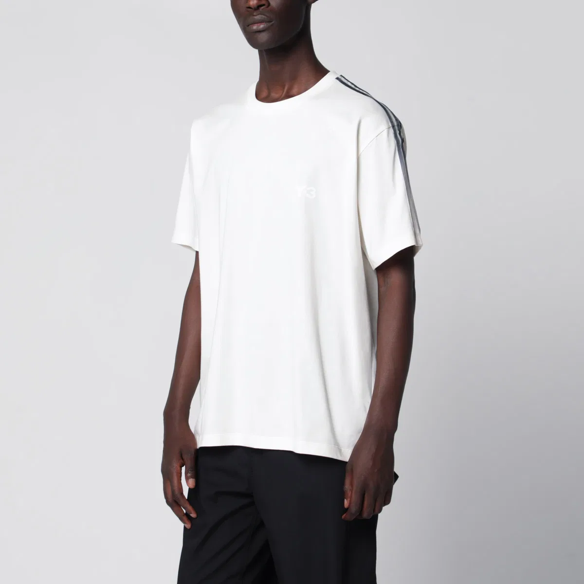 Adidas Y-3 Y-3 Gradient Stripes Short-Sleeved T-Shi